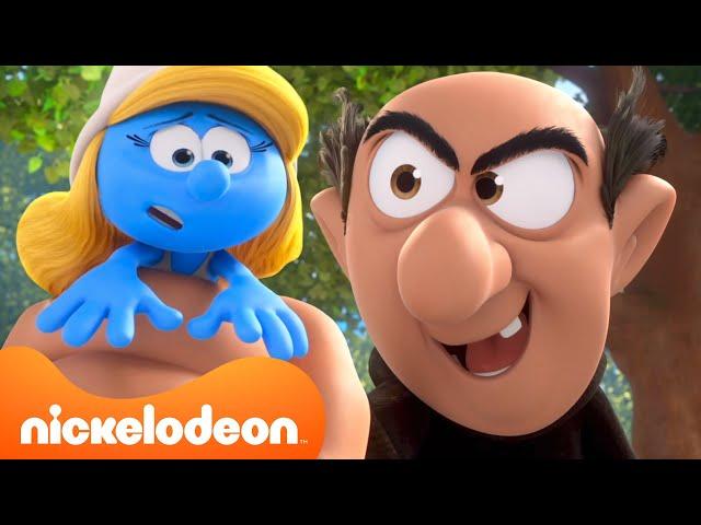 Every Time the Smurfs Got CAUGHT!  | Nicktoons