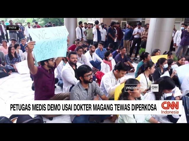 Petugas Medis Demo Usai Dokter Magang Tewas Diperkosa