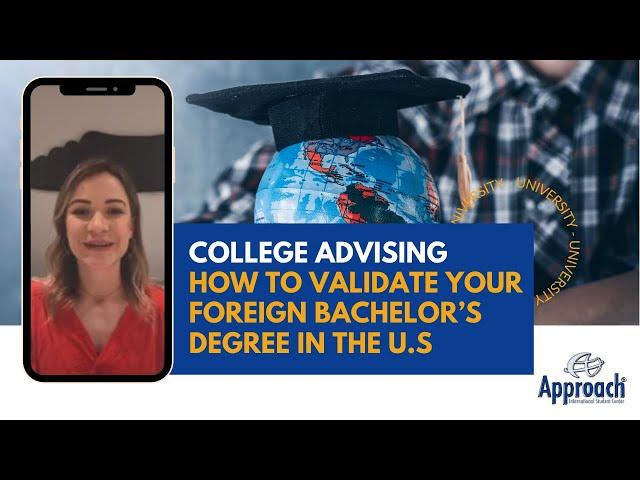 How to Validate your Foreign Bachelor’s Degree in the U.S | LIVESTREAM