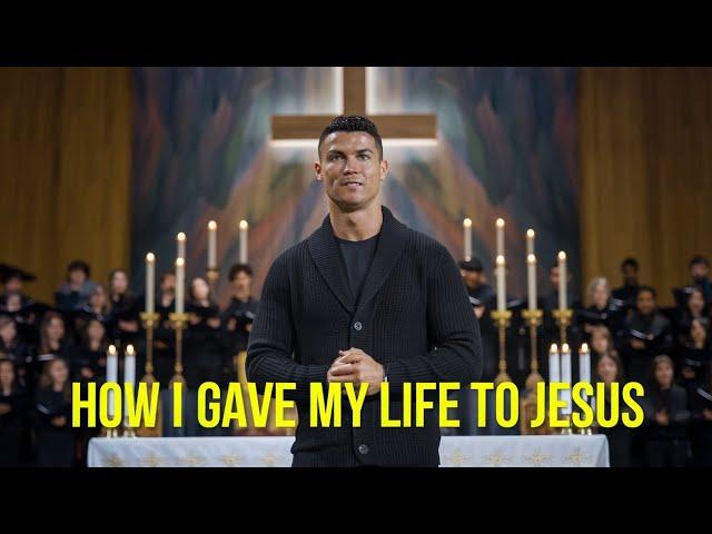 RONALDO GAVE HIS LIFE TO JESUS TODAY