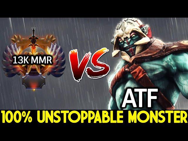 ATF [Huskar] 100% Unstoppable Monster Delete Top 1 Rank Dota 2