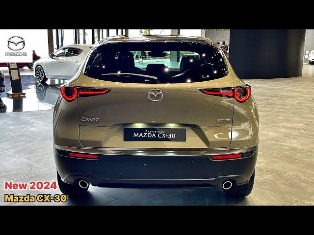 New Mazda CX-30 2024! New Luxury Interior and Exterior Walkaround Detail