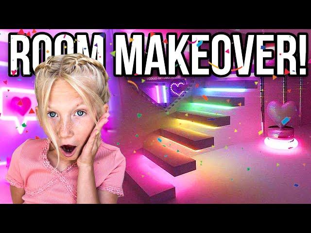 EXTREME ROOM MAKEOVER + TOUR *Girly/ Tik Tok / Pinterest inspired*