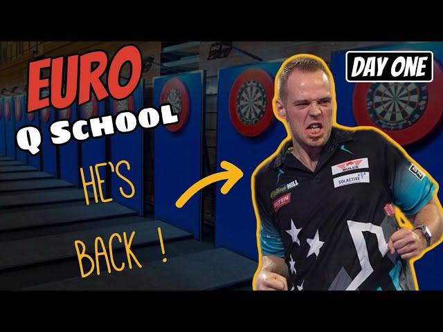 German Darts Domination At Euro Q School - Day One