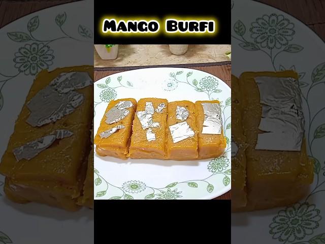 Mjhe nhn pata tha k sirf Aam se itni mazey ki mithai ban jati hai #mangoburfi #shorts #youtubeshorts