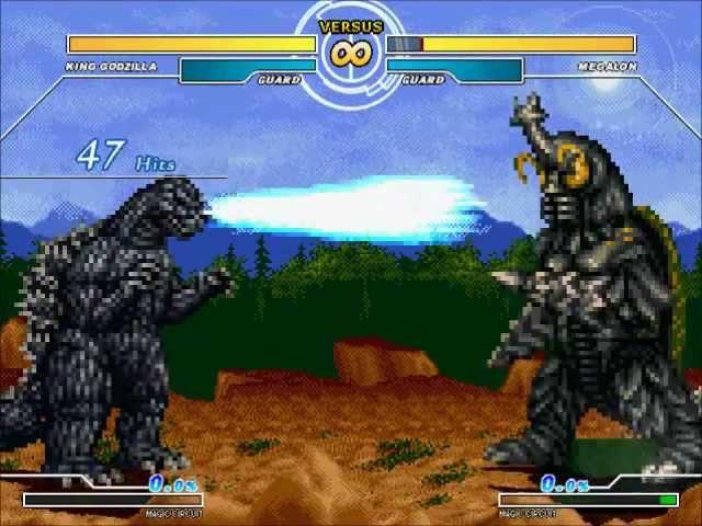 PineappleProducer MUGEN #037: Godzilla vs. Megalon