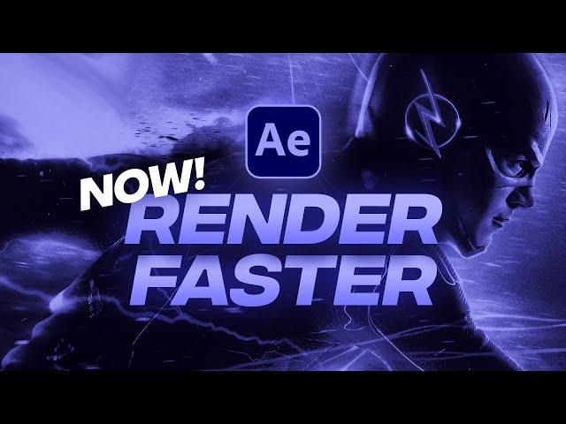 Render SUPER FAST in After Effects | Make After Effects Render FAST!