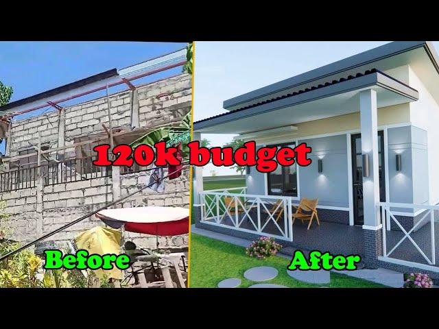 120k lang may bahay kana | low budget house design | 120k house design |  30sqm smallhouse