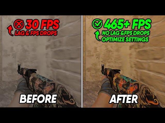 CSGO (CS2) - How To Boost FPS In 2024 | CS2 Best Settings | Increase FPS & Fix Shuttering Guide