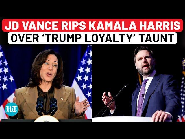 Donald Trump's VP Pick JD Vance Bashes Kamala Harris Over Loyalty Remark: 'What The Hell Have You…’