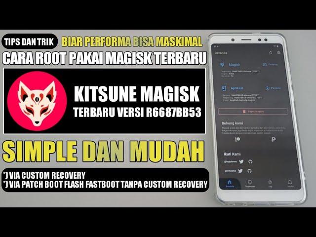 MUDAH BANGET PASANG MAGISK TERBARU !!! ROOT ANDROID MENGGUNAKAN MAGISK VERSI TERBARU TANPA PC LAPTOP