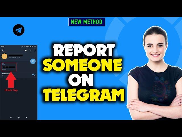 How to report someone on telegram 2024