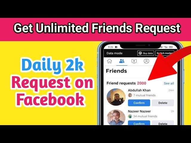 How to get unlimited friend request on facebook 2023 | get unlimited followers on facebook | No app