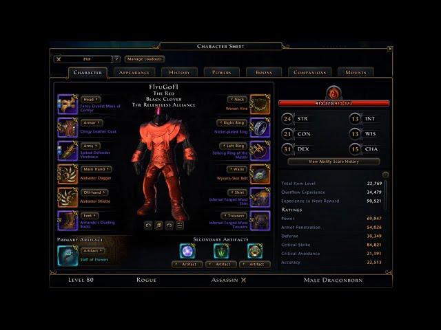 NeverWinter PvP // DPs BuilD //