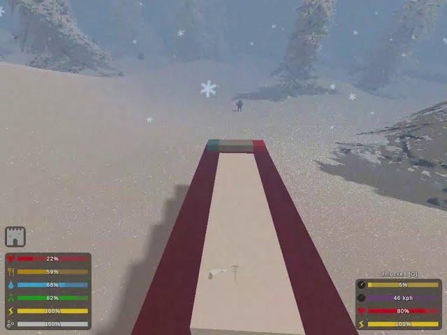 mowing down a deer in unturned