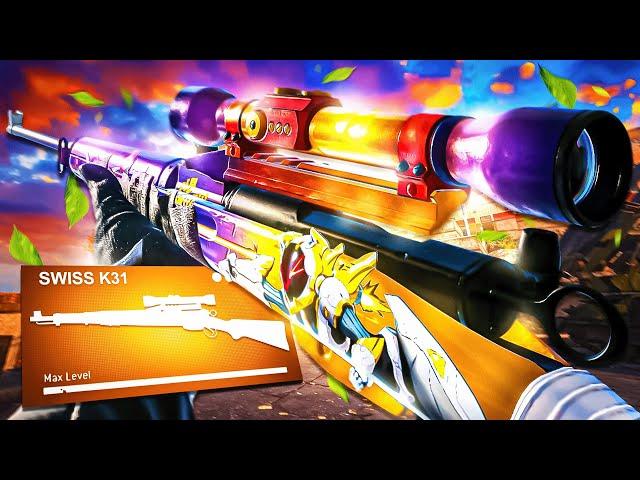 new *ONE SHOT ONE KILL* K31 SWISS goes CRAZY in Warzone (BEST K31 SWISS CLASS SETUP)