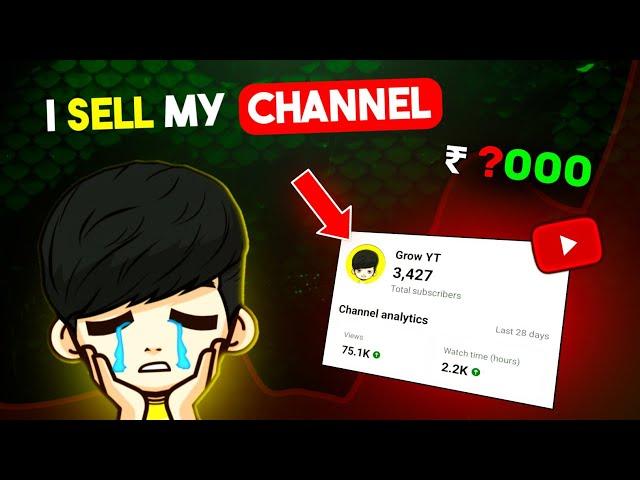 I am Selling My YT Channel...