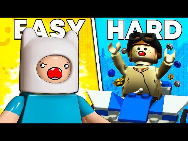 10 Hardest LEGO Game Levels!