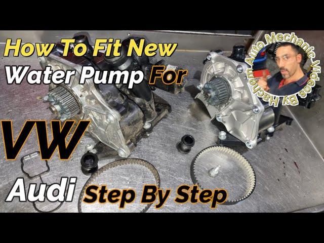 VW Passat TSI 2.0L Water Pump how to install