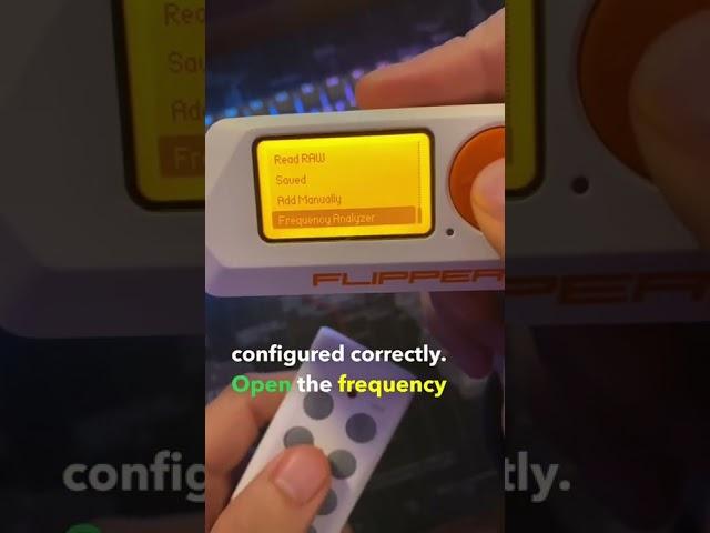 How to use Frequency Analyzer on Flipper Zero