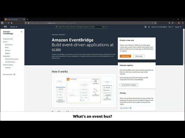 Amazon EventBridge - What are Event Buses?