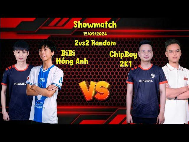 SHOWMATCH AOE || Hồng Anh - BiBi  vs  2K1 - ChipBoy  || Ngày 15/9/2024