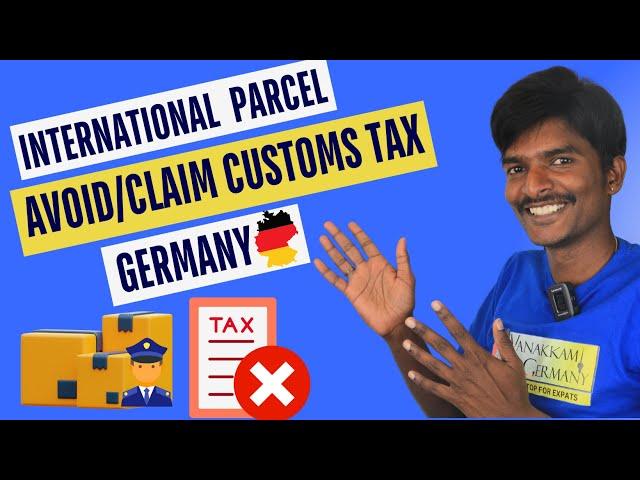How to ship International parcel and avoid CUSTOMS  TAX  while sending to Germany | English