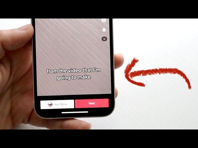 How To Add Captions To TikTok Video! (2023)