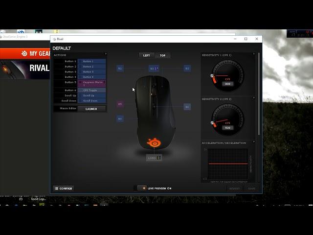 Csgo Bhop Macro for SteelSeries Rival