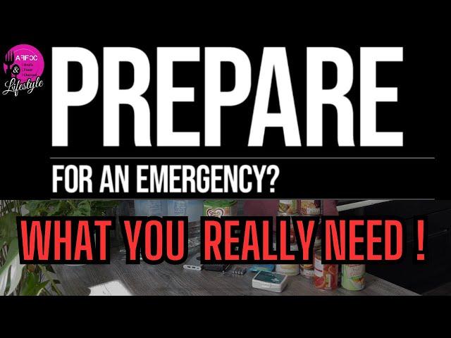 UK GOVERNMENT GUIDANCE | UK Emergency Supplies - What You Really Need