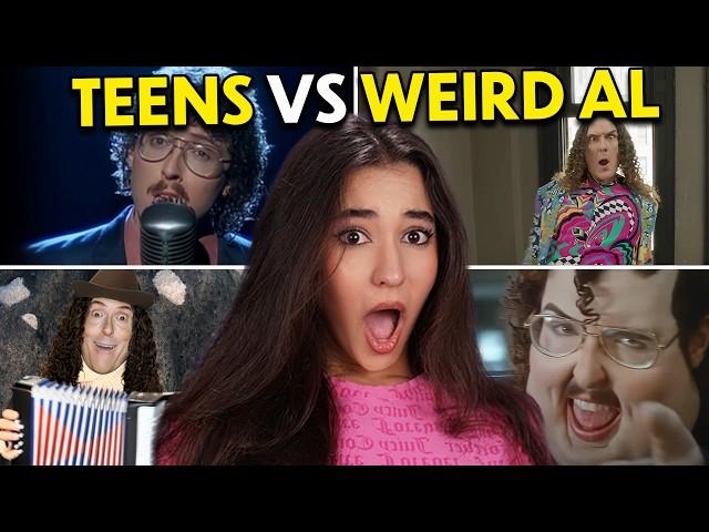 Teens React To MORE WEIRD AL! (Fat, The Saga Begins, Polka Face)