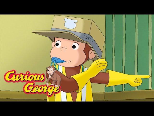 George Becomes a Traffic Guard  Curious George  Kids Cartoon  Kids Movies