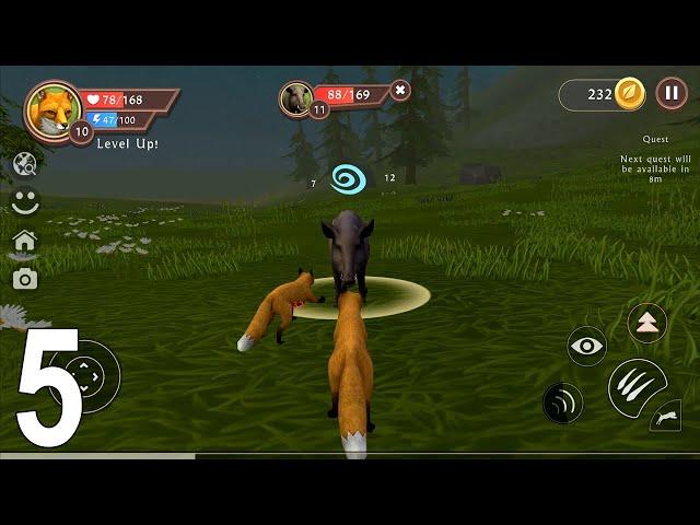 WildCraft: Animal Sim Online 3D Gameplay - Walkthrough (iOS, Android) #5