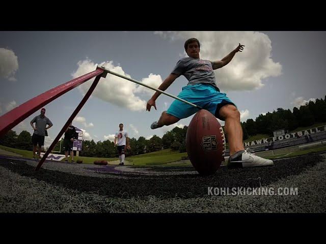 College & NFL/Pro Training | Kohl's Kicking Camps