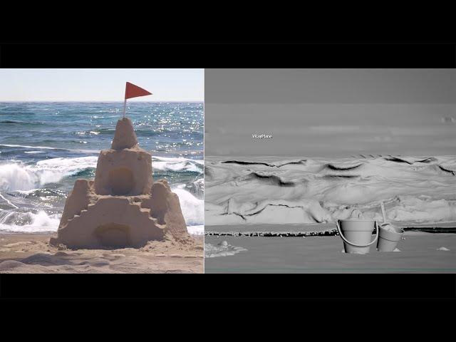 Beach Waves: Making-of | 3ds Max & Phoenix FD