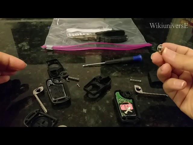 How to Replace KIA KEY-FOB SHELL - THE RIGHT and PROPER WAY !!!