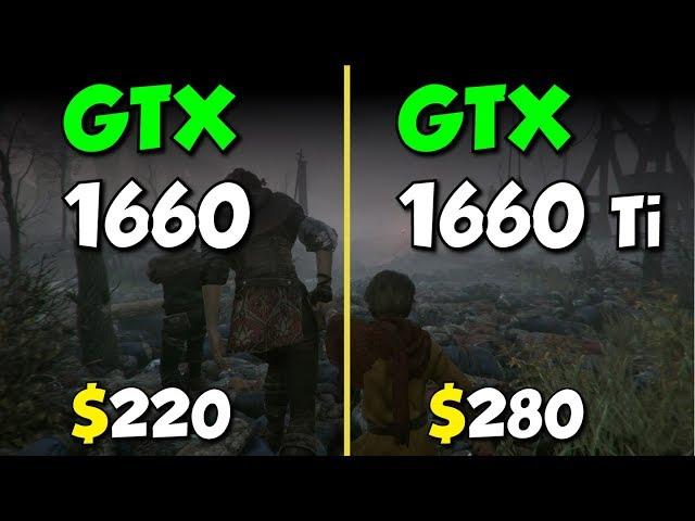 GTX 1660 vs GTX 1660 Ti