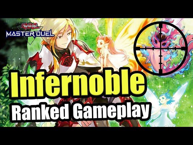 BETTER THEN SNAKE-EYES!? | DIABELLSTAR INFERNOBLE  KNIGHTS RANKED GAMEPLAY! | Yu-Gi-Oh! Master Duel