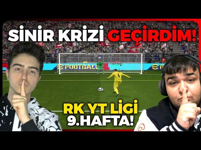 RK YOUTUBERLAR LİGİ 9.HAFTA MAÇI ! KRİZ GEÇİRMELİK MAÇ !