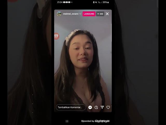 Instagram live meimei swann