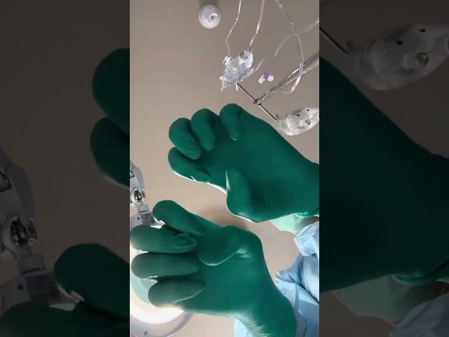 Surgical Glove up #asmr #glovesounds #asmrgloves #gloves #asmrvideos #asmrmedical #asmrsurgery