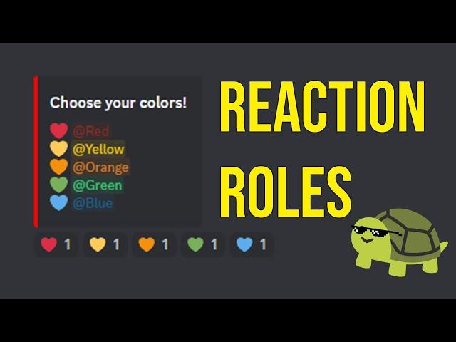 How To Make Reaction Roles on Discord | 2024