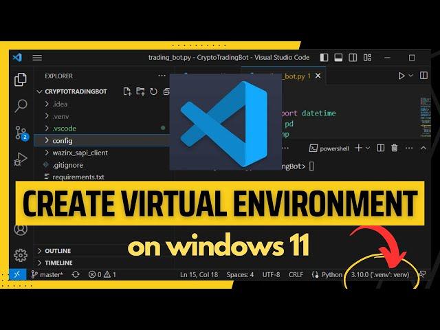 How to create Virtual Environment for Python in Visual Studio Code (2023)