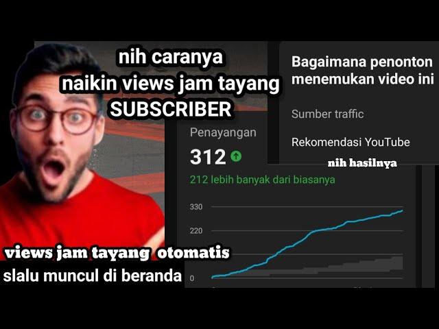 coba test cara menambah view dan jam tayang Youtube gratis untuk pemula