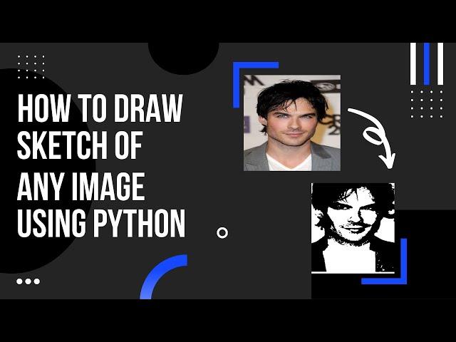 How to Draw sketch of any image by using Sketchpy library of Python | Python | Mahendra Lohar