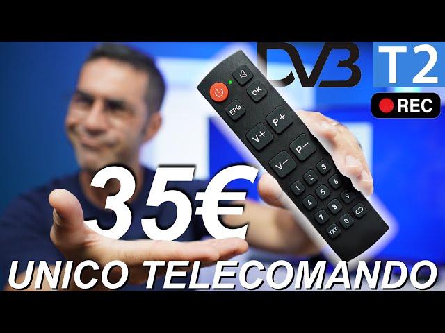 ️NON CAMBIARE LA TUA TV️ DECODER DIGITALE TERRESTRE 2021 DVB-T2 ECONOMICO CON UNICO TELECOMANDO