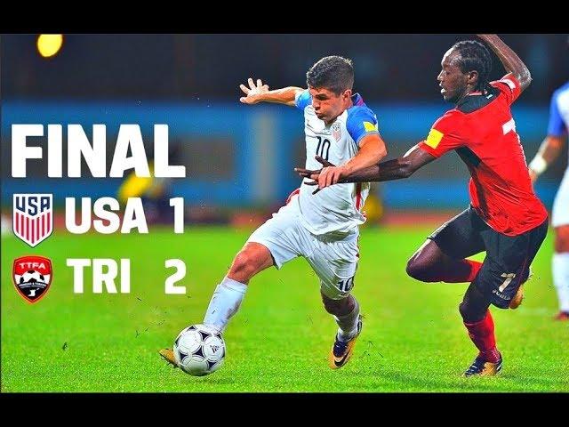 USA vs Trinidad & Tobago goals and highlights  USA fail to qualify to the 2018 World Cup