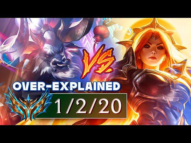 Challenger Alistar Gameplay Over-Explained