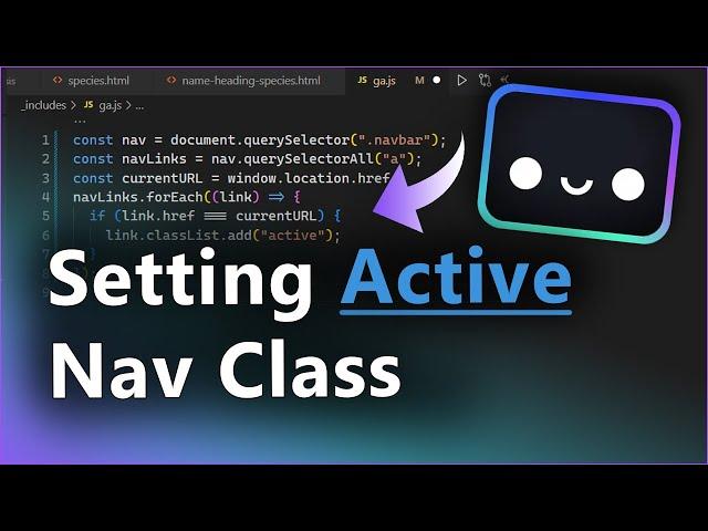 Astro - Adding Active Class in Navbar with Javascript