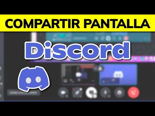 ️ Cómo COMPARTIR PANTALLA en DISCORD (paso a paso)